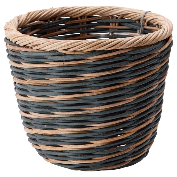 Кашпо ПЕСТАГЕНОТ, серый (9 см) - фото 1