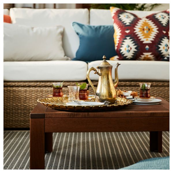 3-местный модульный диван, садовый, с табуретом для ног темно-серый/ФРЁСЁН/ДУВХОЛЬМЕН бежевый IKEA SOLLERÖN СОЛЛЕРОН 592.878.30 - фото 7