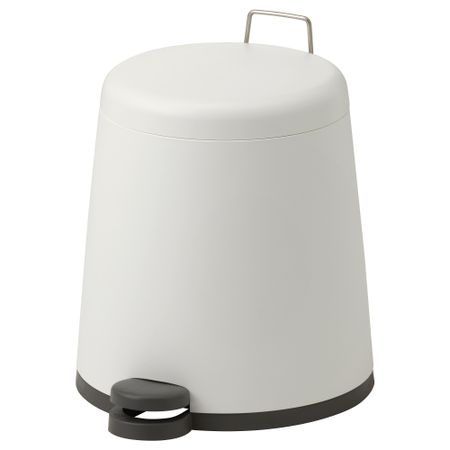 Ведро с откидной крышкой СНЭПП, белый