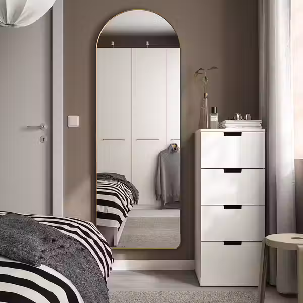 LINDBYN Зеркало - золотой 60x170 см - фото 4