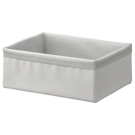 BAXNA Органайзер - серый/белый 20x26x10 см