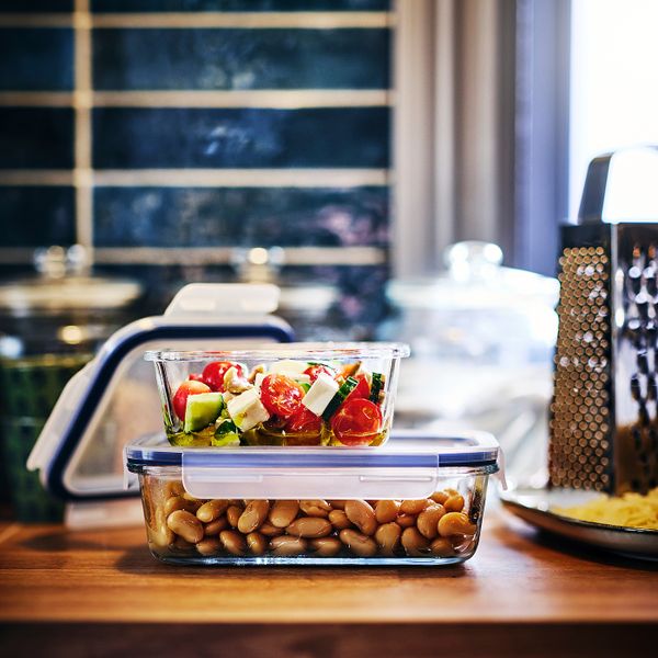 Контейнер для продуктов, прямоугольной формы/стекло 1.0 л IKEA IKEA 365+ ИКЕА/365+ 903.592.02 - фото 7