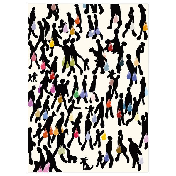 Картина, Концентрация людей, 50x70 см IKEA PJÄTTERYD ПЬЕТТЕРИД 605.709.12 - фото 1