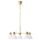 Канделябр 5-рожковый, желтая медь/стекло IKEA FLUGBO ФЛУГБУ 704.634.45