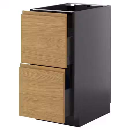 METOD / KNIVSHULT Напольный шкаф 2фасада/2выс ящика