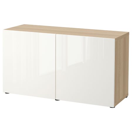 Комбинация для хранения с дверцами, 120x42x65 cm IKEA BESTÅ БЕСТО 193.246.03