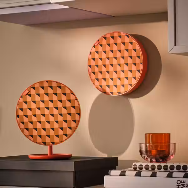 SOLSKYDD СОЛСКЮДД Портативный динамик bluetooth - оранжевый 19 см - фото 3