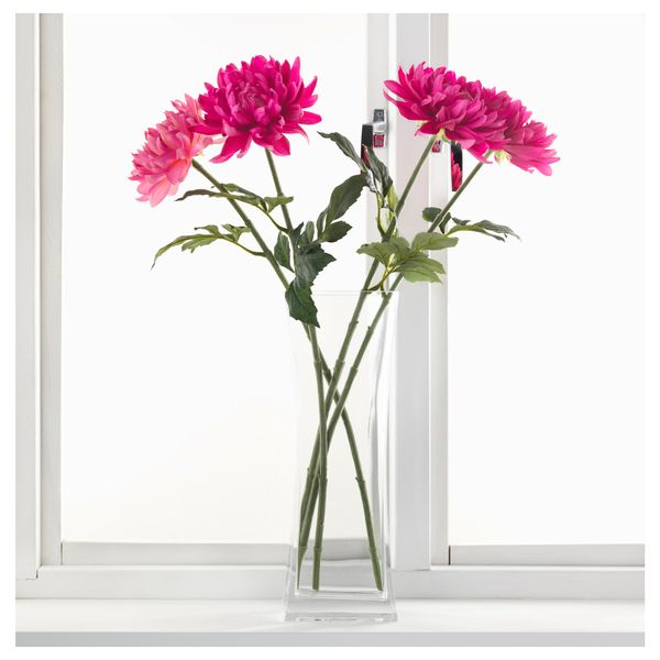 Цветок искусственный СМИККА, Георгин, светло-розовый (75 см) - фото 2