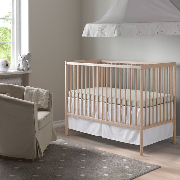 Кроватка детская, бук 60x120 см IKEA SNIGLAR СНИГЛАР 504.212.20 - фото 2