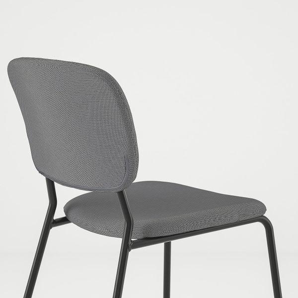 Стул, темно-серый/Кабуса темно-серый IKEA KARLJAN КАРЛ-ЯН 403.578.18 - фото 6