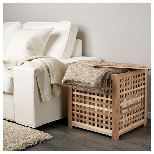 Придиванный столик, акация 50x50 см IKEA HOL ХОЛ 403.831.53 - фото 3