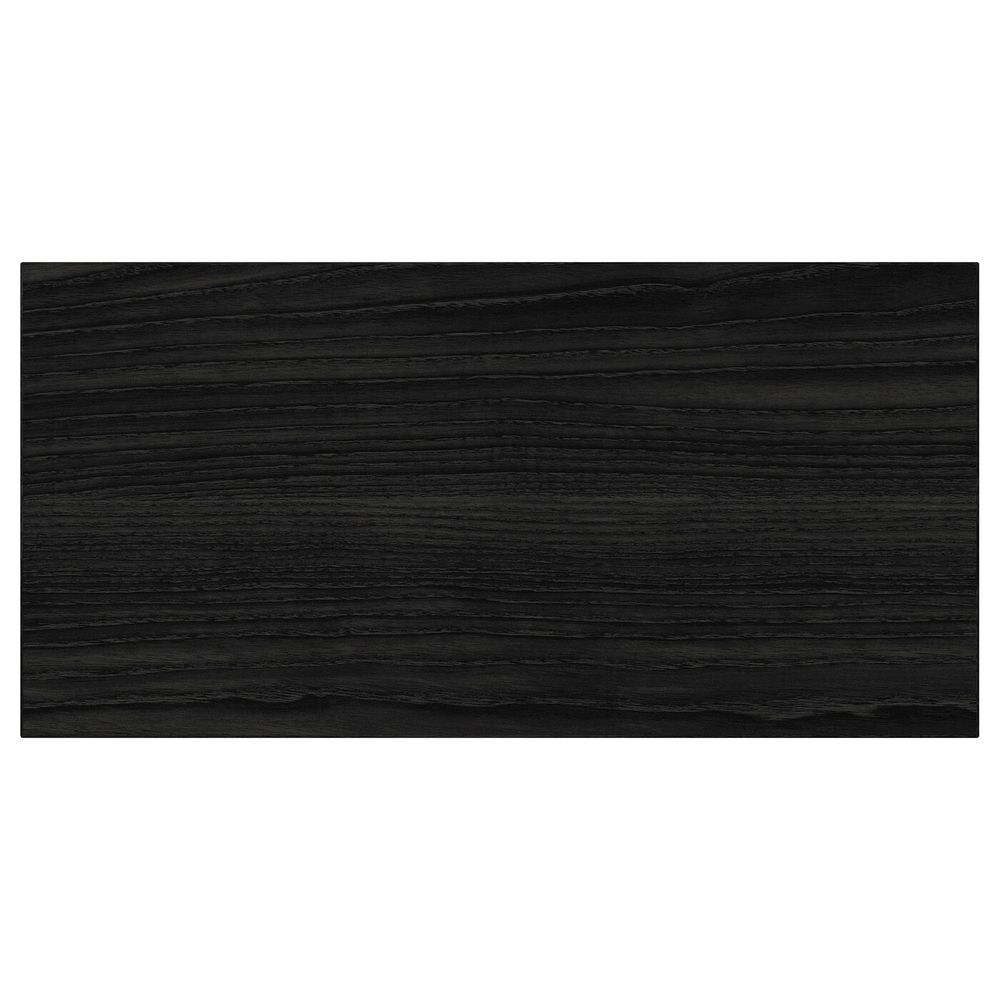 Фронтальная панель ящика, под дерево черный 40x20 см IKEA ТИНГСРИД 703.672.98 - фото 1