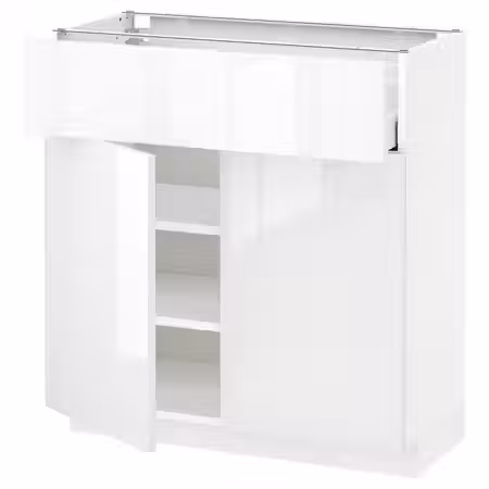 METOD / MAXIMERA Напольный шкаф с ящиком/2дверцами