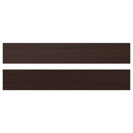 Фронтальная панель ящика, 60x10 см, темно-коричневый под ясень IKEA ASKERSUND АСКЕРСУНД 904.252.59