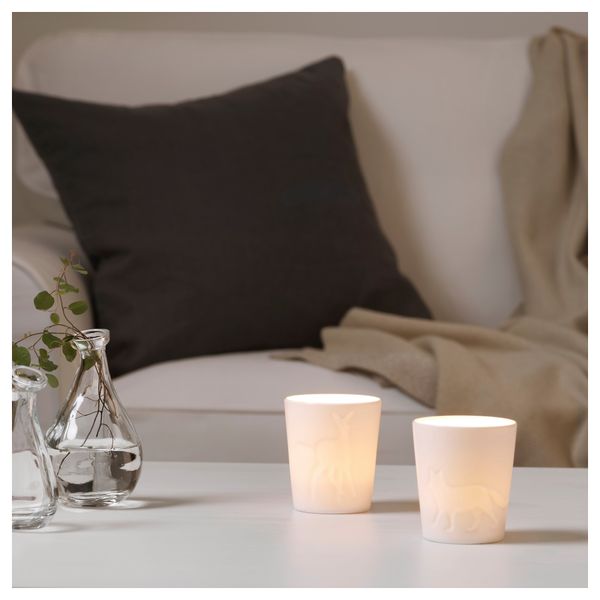 Подсвечник для греющей свечи ВИНТЕР 2016, белый - схема-чертеж с размерами