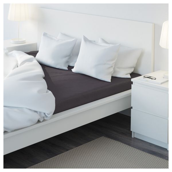 Простыня натяжная ПУДЕРВИВА, темно-серый - фото 4