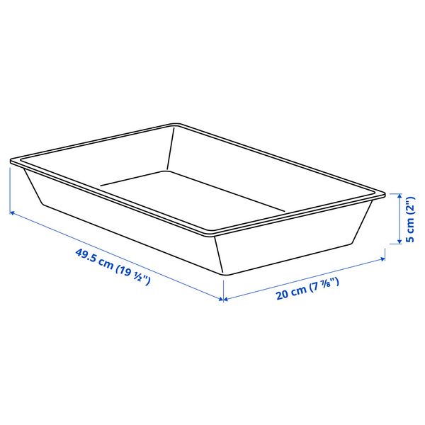 IKEA, дополнительный ракурс - схема-чертеж с размерами
