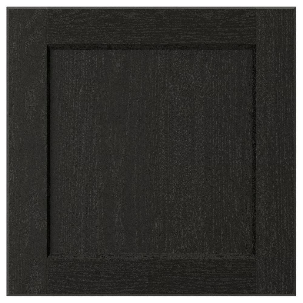 LERHYTTAN Дверь - черная морилка 40x40 см - фото 1