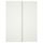 Пара раздвижных дверей МЕХАМН, белый