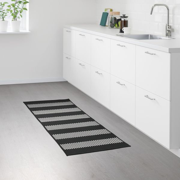 Ковер безворсовый 55x150 см IKEA GÅNSAGER ГОНГСАГЕР 304.187.99 - фото 3