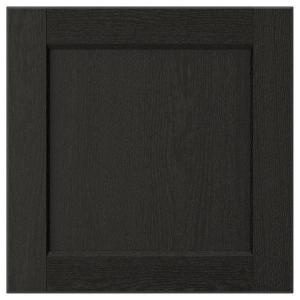 Фронтальная панель ящика, черная морилка 40x40 см IKEA LERHYTTAN ЛЕРХЮТТАН 603.565.06 - фото 1