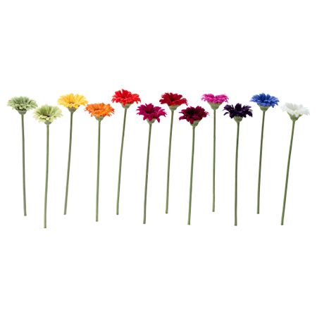 Цветок искусственный СНЭРТИГ, Гербера разные цвета (29 см)