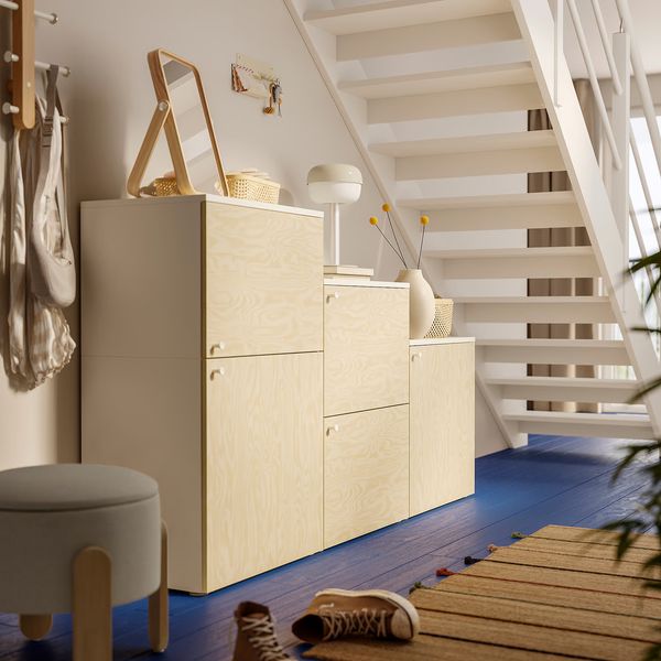 PLATSA Шкаф, 5 дверей - схема-чертеж с размерами