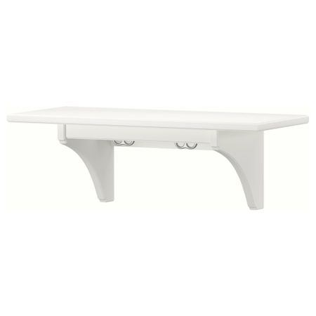 Полка навесная СТЕНСТОРП, белый