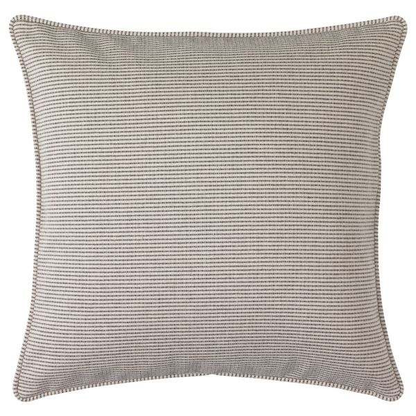 Чехол на подушку СИННЕРЛИГ, полоска черный, белый (50x50 см) - фото 1