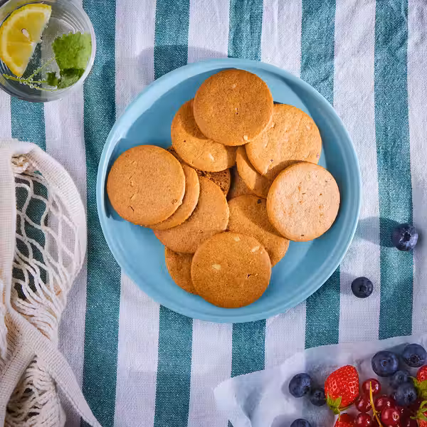 KAFFEREP Печенье имбирное с миндалем - схема-чертеж с размерами