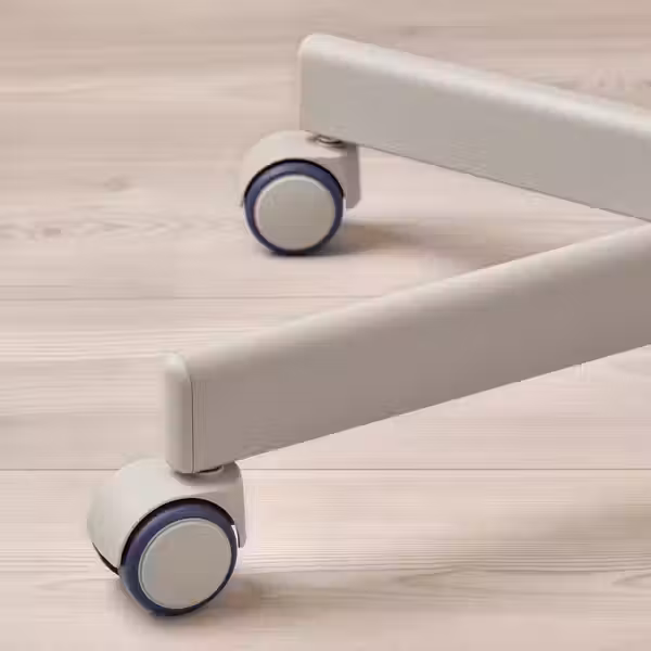 FLINTAN Рабочий стул с подлокотниками - бежевый - схема-чертеж с размерами