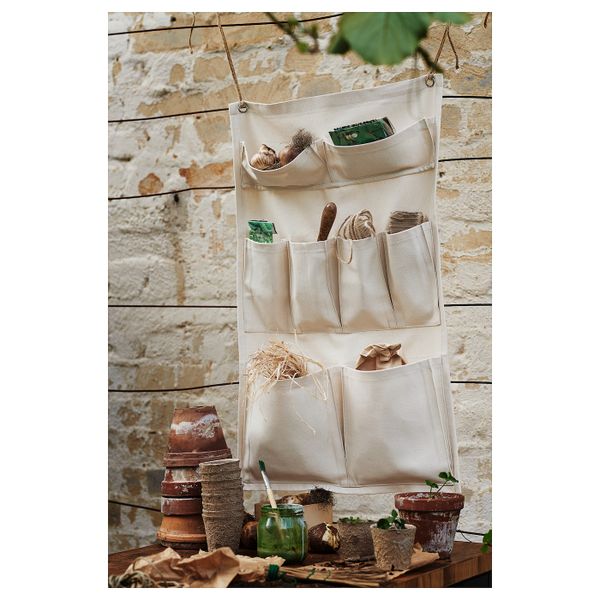 Подвесная секция для аксессуаров IKEA БОРСТАД 104.644.43 - схема-чертеж с размерами