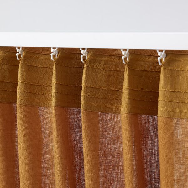 Гардины, 2 шт., золотисто-коричневый 145x300 см IKEA DYTÅG ДЮТОГ 705.039.98 - фото 2