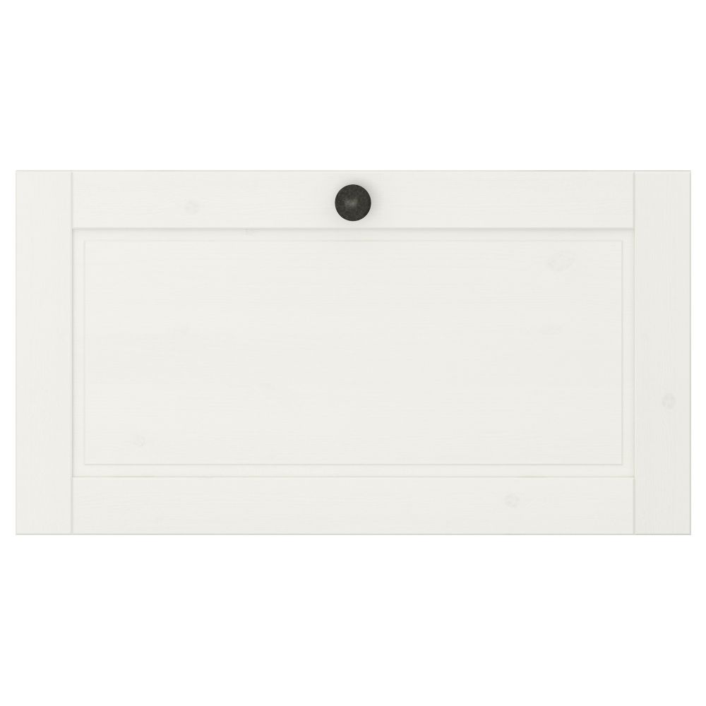 Фронтальная панель ящика СТУВА БЕТСАД, белая морилка (60x32 см) - схема-чертеж с размерами