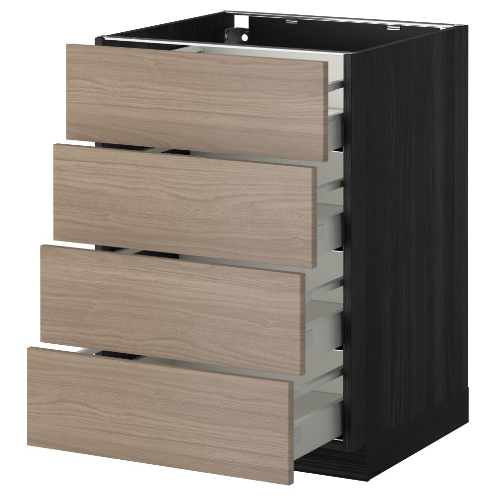 IKEA, вид спереди - схема-чертеж с размерами