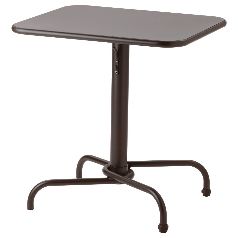 Садовый стол ТУНХОЛЬМЕН, темно-коричневый (58x69 см) - фото 1