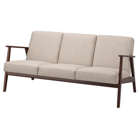 3-местный диван, киланда светло-бежевый IKEA EKENÄSET 705.335.23