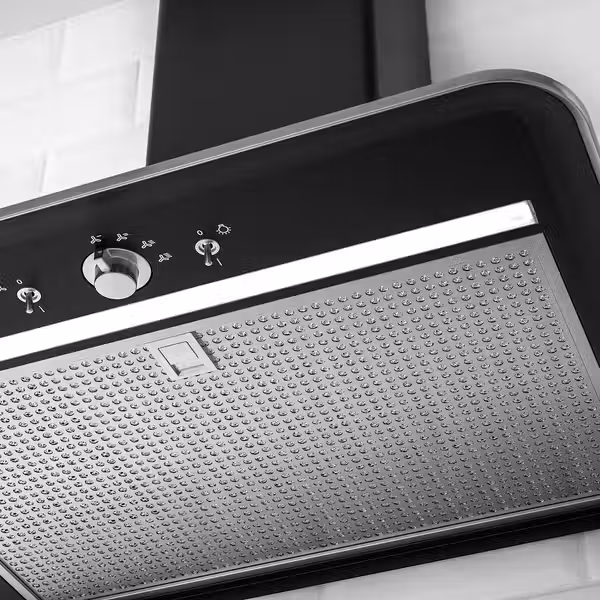 MATTRADITION Вытяжка кухонная стен креп (колпак) - чёрный 60 см - фото 5