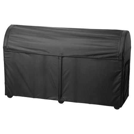 Садовый сундук, черный 129x44x79 см IKEA TOSTERÖ ТОСТЕРО 704.114.42