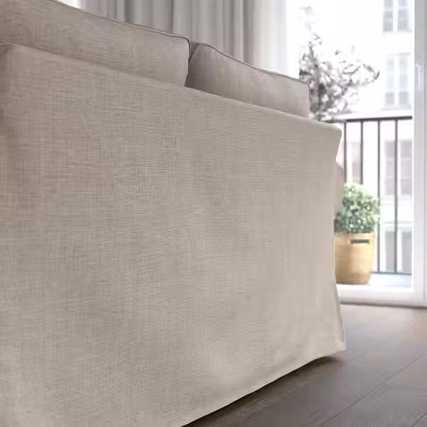 EKTORP 3-местный диван - киланда светло-бежевый - фото 3