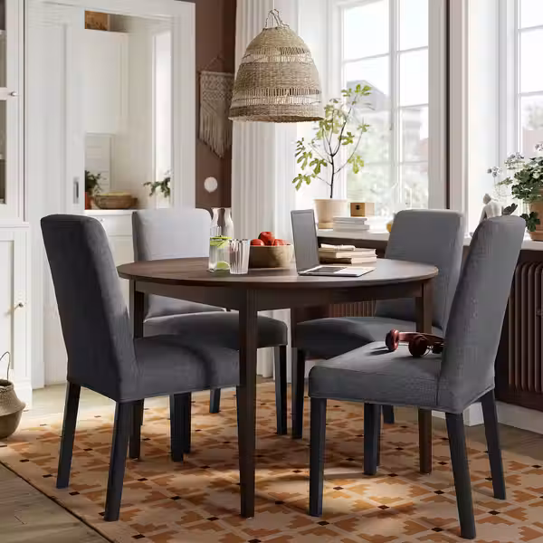 NÄSINGE НЭСИНГЕ / BERGMUND Стол и 4 стула - фото 2