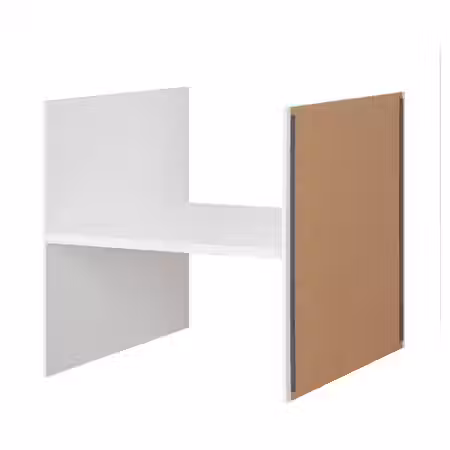 KALLAX Вставка с 1 полкой - белый 33x33 см