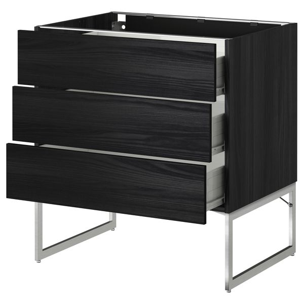 IKEA, вид спереди - схема-чертеж с размерами