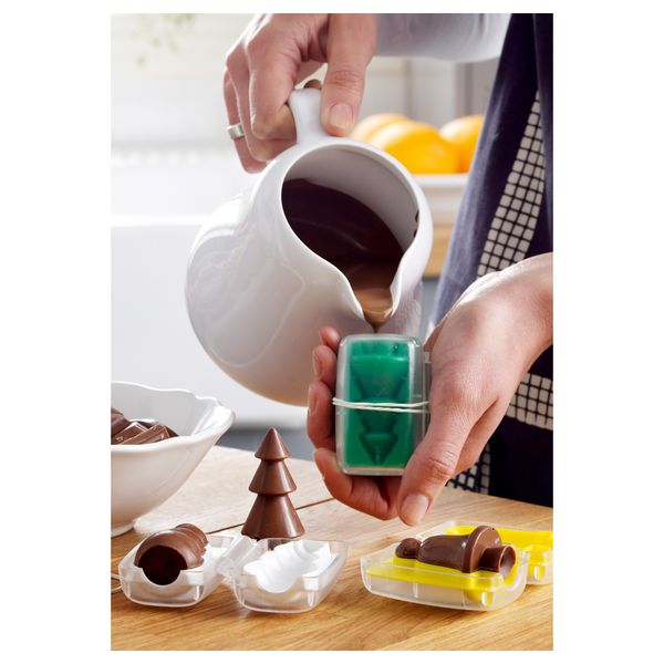 Формочка для шоколада, марципана ВИНТЕР 2016, различные модели - фото 2