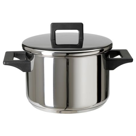 Кастрюля с крышкой СНИТСИГ, нержавеющ сталь (3 л)