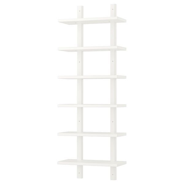 Полочный модуль, навесной, 50x140 см, белый IKEA IKEA 365 + VÄRDEFULL ИКЕА 365 + ВЭРДЕ 102.413.39 - фото 2