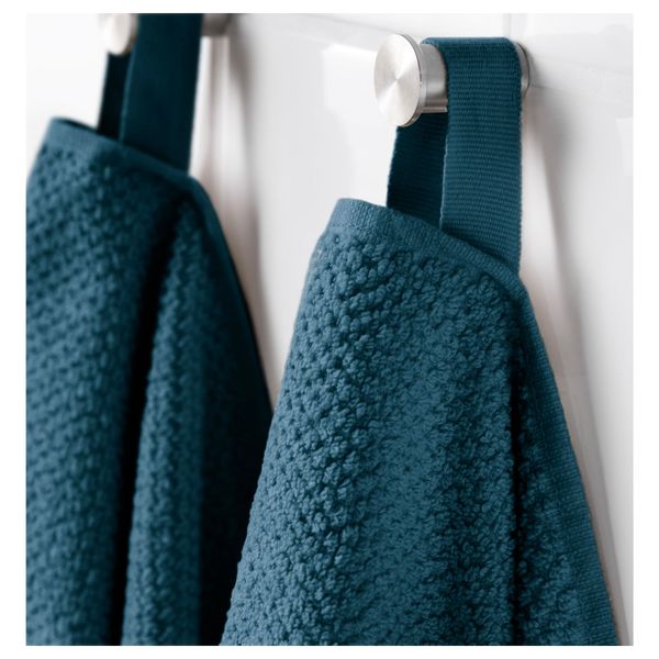 Полотенце ФРЭЙЕН, зелено-синий (30x50 см) - схема-чертеж с размерами