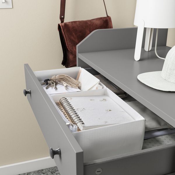 Ящик с отделениями, белый 20x51x10 см IKEA STUK СТУК 204.744.32 - фото 4