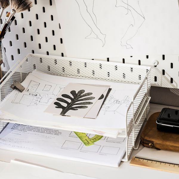 Лоток для корреспонденции, белый IKEA DRÖNJÖNS ДРЁНЙОНС 204.288.26 - фото 9