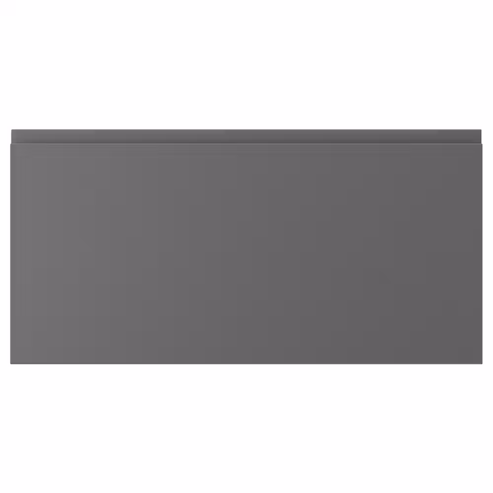 VOXTORP Фронтальная панель ящика - темно-серый 80x40 см - фото 1